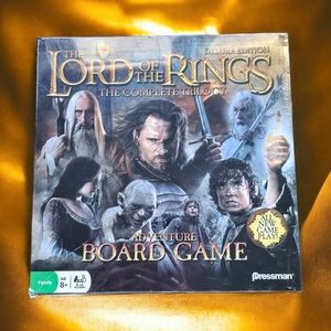 The Lord of the Rings Complete Trilogy Adventure Board Game Deluxe Edition